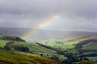 Rainbow over Yorkshire Moors
