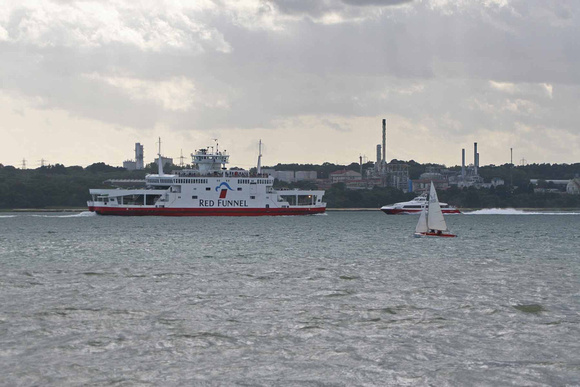 Red Funnel Ferry and RedJet