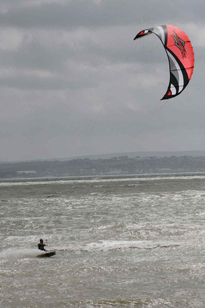 Kite Surfing On the Solent