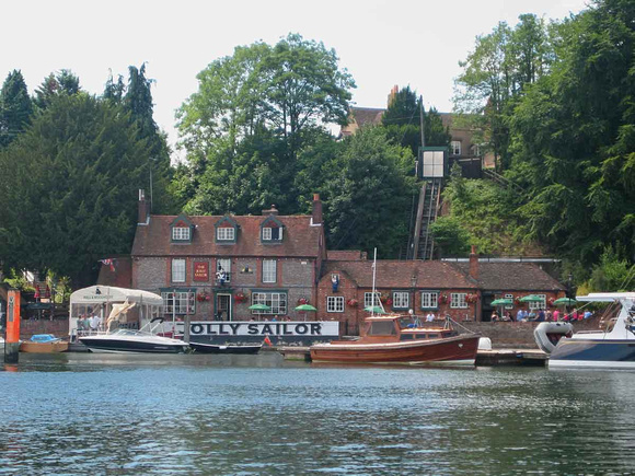 The Jolly Sailor Pub Hamble River Hampshire