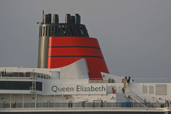Queen Elizabeth Inaugural Voyage to Southampton